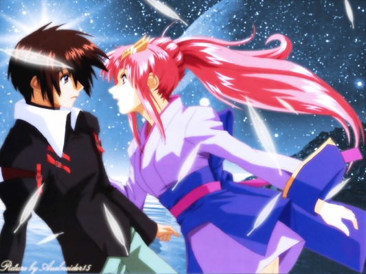 Sunrise Mobile Suit Gundam Seed Kira Yamato Lacus Kira Yamato And