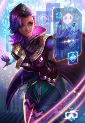 Sombra From Overwatch Sombra Fan Art 800x1155 Wallpaper Teahub Io