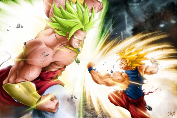 Movie Wallpapers Super Saiyan Wallpapers Hd Broly Wallpaper Goku Vs