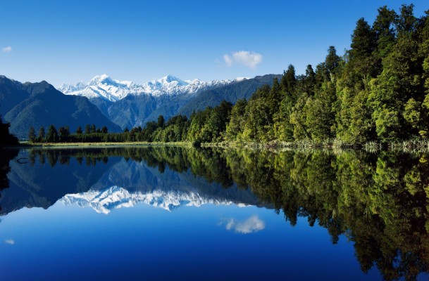 Best Hd Mirror Wallpapers Feelgrph New Zealand Mountains Forest