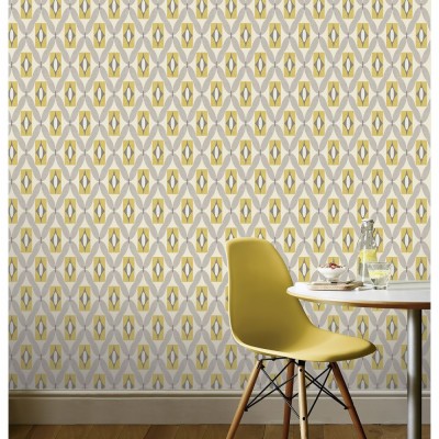 Wilko Wallpaper Yellow And Grey X Wallpaper Teahub Io