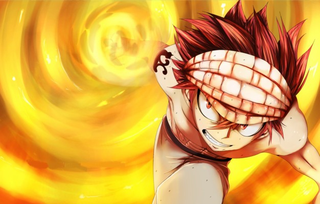 Photo Wallpaper Fire Fairy Tail Natsu Dragneel Fairy Fairy Tail