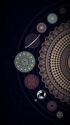Solar System Phone Background 640x1136 Wallpaper Teahub Io