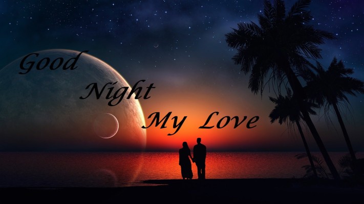 Download Wallpaper Night Love - Teahub.io