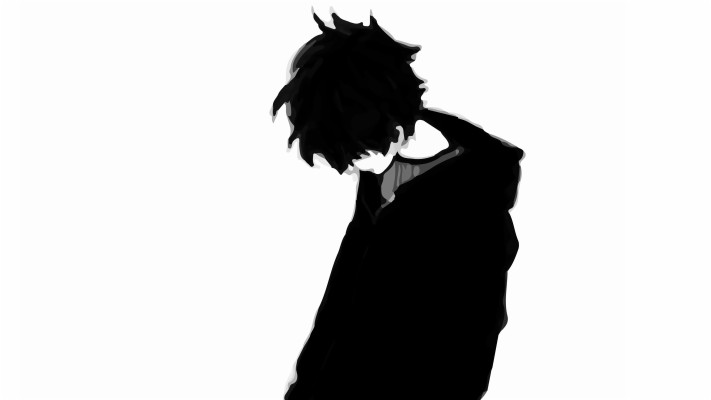 Anime Crying Sad Boy - 3840x2160 Wallpaper 