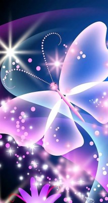 Images Of Pretty Wallpapers - Love Butterfly - 514x960 Wallpaper 