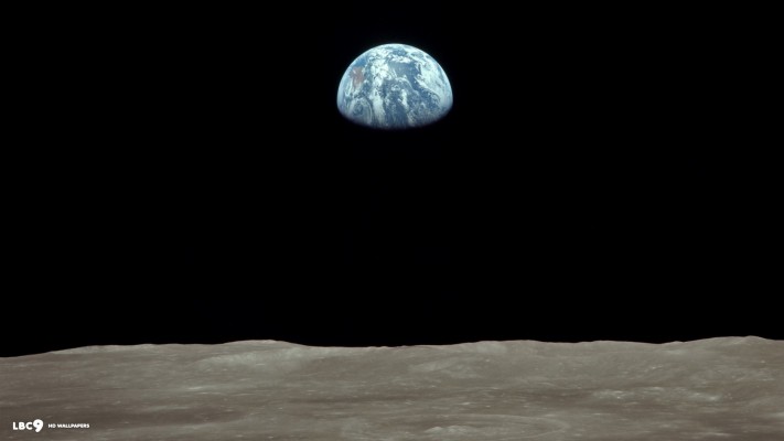 earth from the moon wallpaper