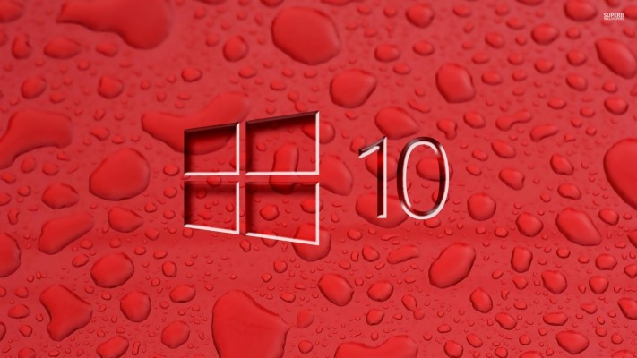 windows 10 wallpaper red