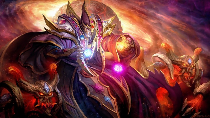 Dota 2 Invoker Dark Artistry - 1920x1080 Wallpaper - teahub.io