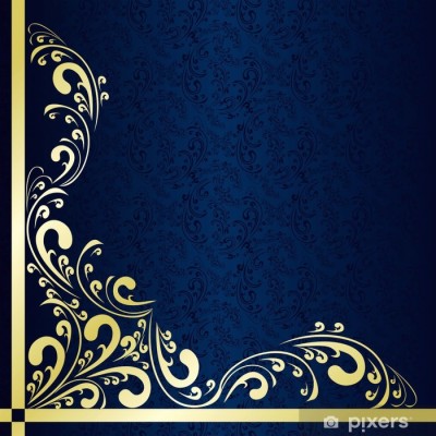 Wallpaper Blue Yellow Gradient Linear Dark Blue Gold - Cobalt Blue -  1920x1080 Wallpaper 