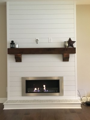 Shiplap Fireplace - 3024x4032 Wallpaper - teahub.io