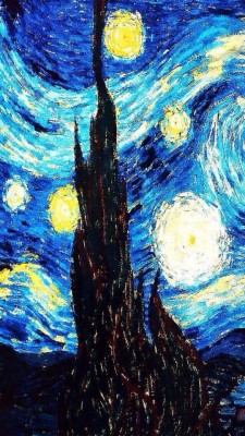 The Starry Night Painting By Vincent Van Gogh Uhd 4K - Van Gogh