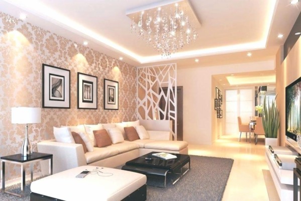 Luxury Living Room Wallpaper Ideas, Simple Elegant Living Room Ideas