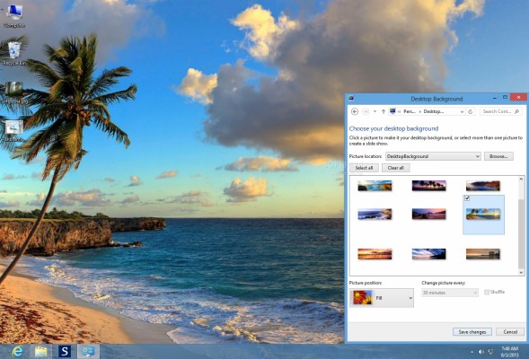 Windows 10 Beach Scene - 1600x900 Wallpaper - Teahub.io