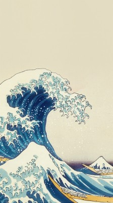 Kanagawa Wave Wallpaper Iphone - 750x1334 Wallpaper - teahub.io