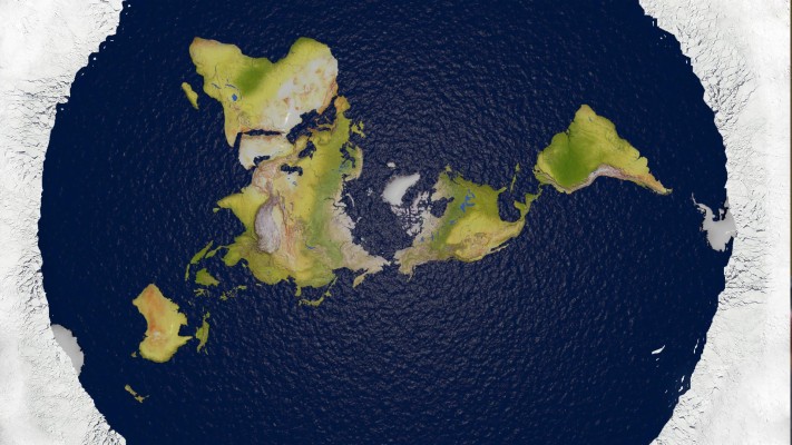 Realistic Flat Earth Map - 1920x1080 Wallpaper - teahub.io