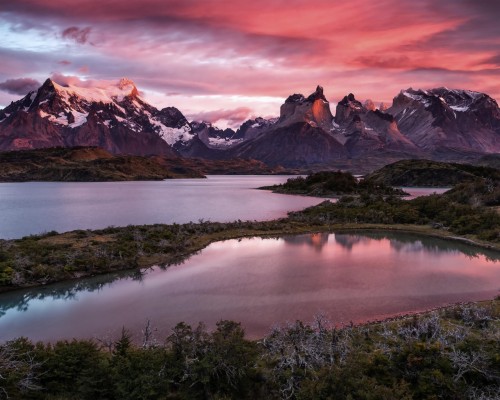 Torres Del Paine National Park, Patagonia, Chile Wallpaper - Torres Del ...