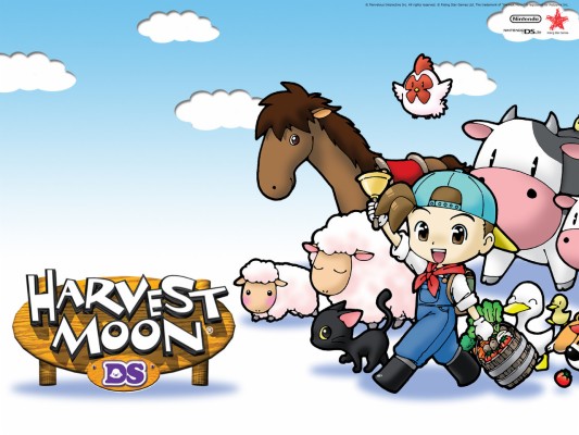 Harvest Moon Island Of Happiness Wallpaper - Harvest Moon Ds Island Of 