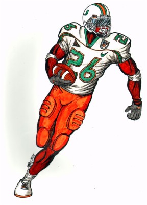 Featured image of post Realistic Football Player Drawing Nfl