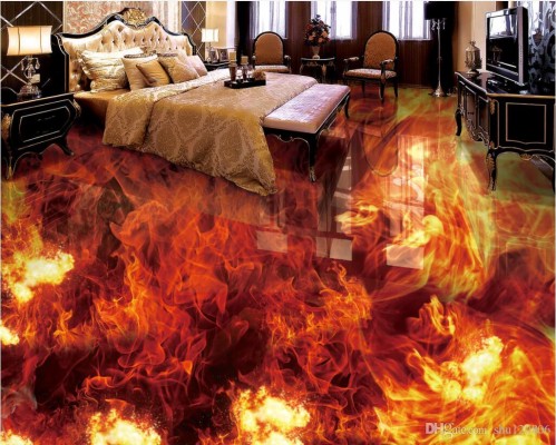 109 1099541 3d Room Fire Design 