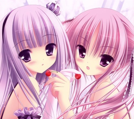 Pink Anime Wallpapers Group Data-src /img/337112 - Cute Kawaii Anime Girl -  2160x1920 Wallpaper 