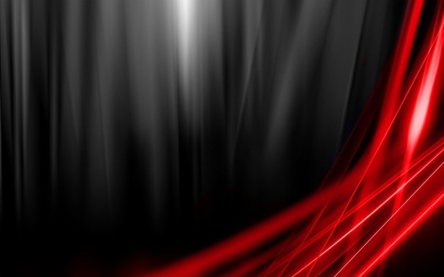 Fraktal, Merah, Hitam, Gelap, Abstraksi Wallpaper 3840x2160