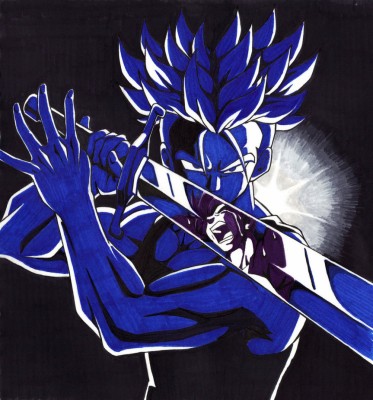 Future Trunks With Sword 863x925 Wallpaper Teahub Io