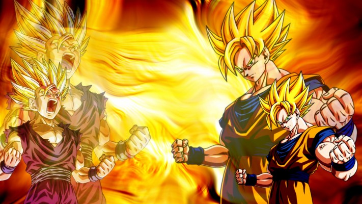 Hd Super Saiyan Goku Wallpaper Full Size - Son Goku Background ...