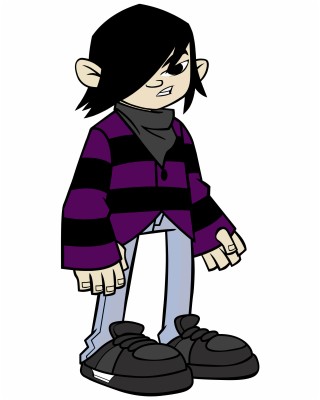 Animated Boy Wallpapers Group - Emo Kid Clipart - 2400x3000 Wallpaper -  