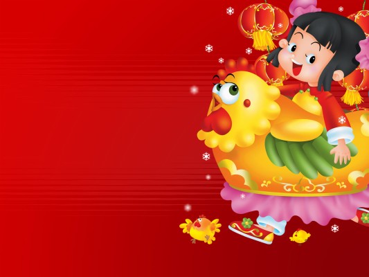 New Cartoon Wallpapers - Chinese New Year Cartoon Background ...