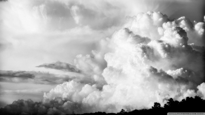 Black And White Nature Wallpapers - Cloud Wallpaper Black And White