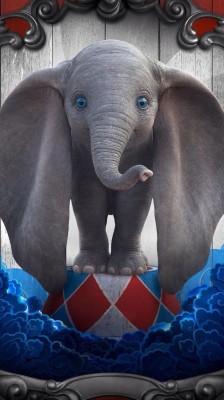 Background, Disney, And Dumbo Image - Baby Dumbo Movie - 640x1138 Wallpaper  