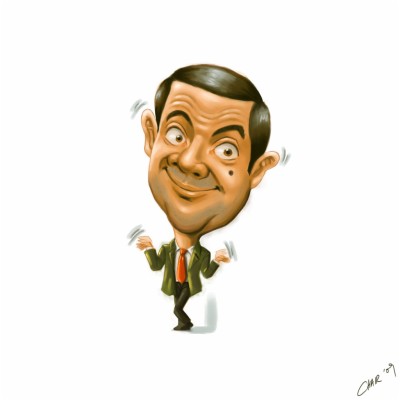 Funny Mr Bean Wallpaper - Some Caricature - 1024x1024 Wallpaper 