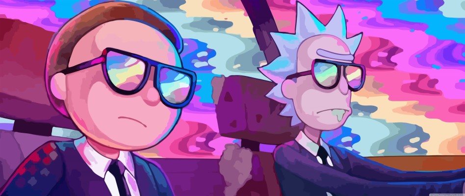 Rick And Morty X Run The Jewels Oh Mama Gif - 8000x4500 Wallpaper