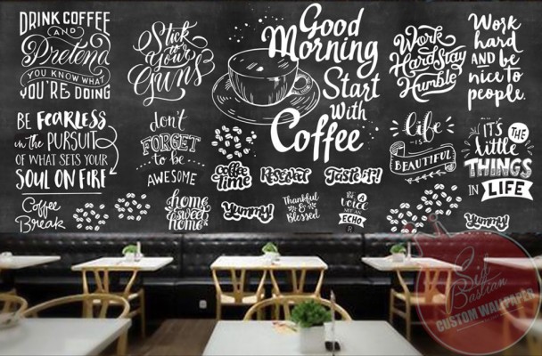Wallpaper Dinding Cafe 3d Image Num 86