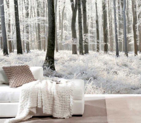 Winter - Snow Forest Wall Murals - 1920x1080 Wallpaper - teahub.io