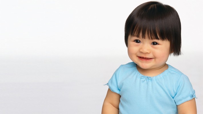 Smiling Baby - Baby Cutting Hair Styles - 1280x720 Wallpaper 