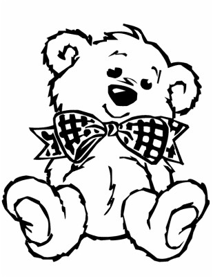 Cartoon Teddy Bear Pictures - Cute Teddy Bear Coloring Pages - 612x792  Wallpaper 