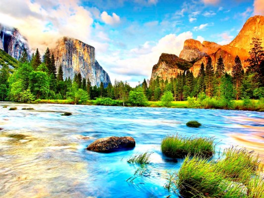 River Nature Wallpapers Hd Pictures One Hd Wallpaper - Yosemite ...