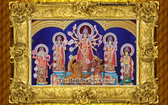 Durga Puja Wallpaper Hd - 1920x1080 Wallpaper 