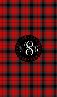 Red And Black Plaid Wallpaper Designs - 736x1258 Wallpaper - teahub.io