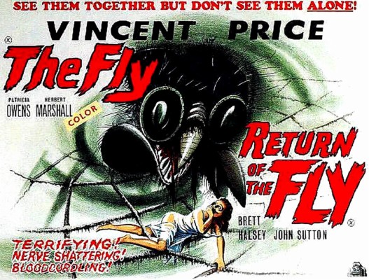 The Fly Return Of The Fly Double Feature - Film Return Of The Fly ...