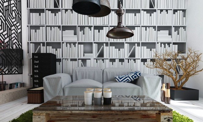 Bookcase Wallpaper Ideas - 1200x720 Wallpaper - teahub.io