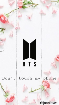 Dont Touch My Phone Bts Suga - 675x1200 Wallpaper 