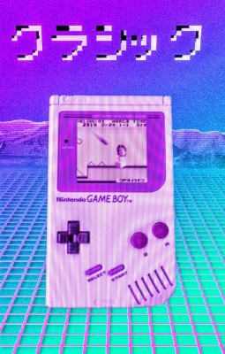 Game Boy Vaporwave - 654x1024 Wallpaper - teahub.io