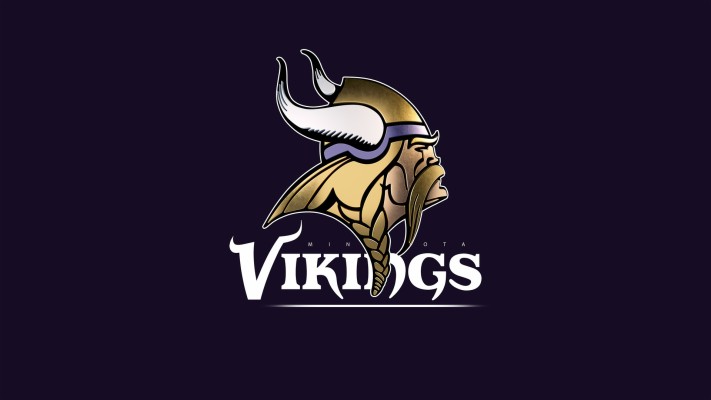 Minnesota Vikings, 4k, Logo, Grunge Art, American Football - Vikings