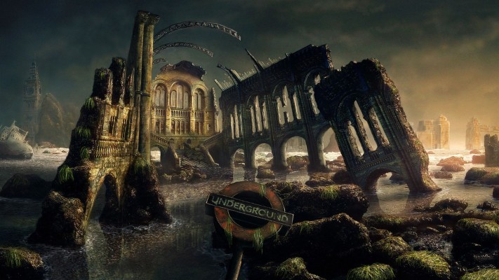 3d Fantasy Wallpaper - Bottom Of The Thames - 1920x1080 Wallpaper ...