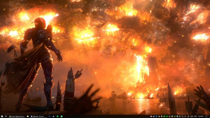 Sylvanas Burning World Tree - 3840x2400 Wallpaper - teahub.io