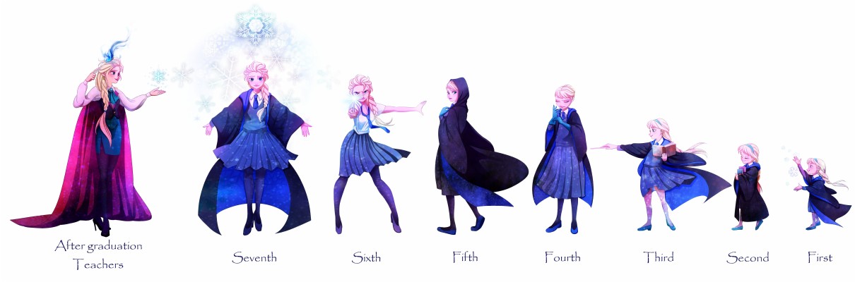 Elsa Anime Images Frozen - 2000x2000 Wallpaper 