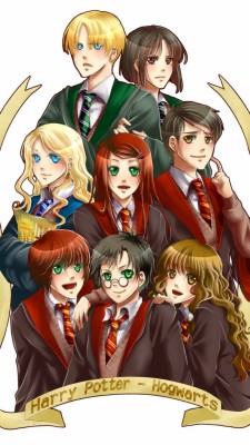 Fiction, Anime, Fictional Character, Draco Malfoy, - Harry Potter Y Draco  Malfoy Anime - 720x1280 Wallpaper 